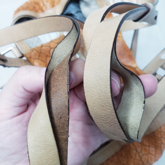 *Last Chance* Francesco Biasia Python Hobo Shoulder Bag Rare Snakeskin Leather - Picture 13 of 16